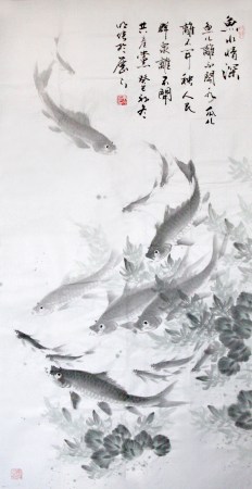 2国画 作者：李明侠