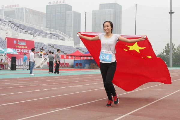 4.女子组100米第一名