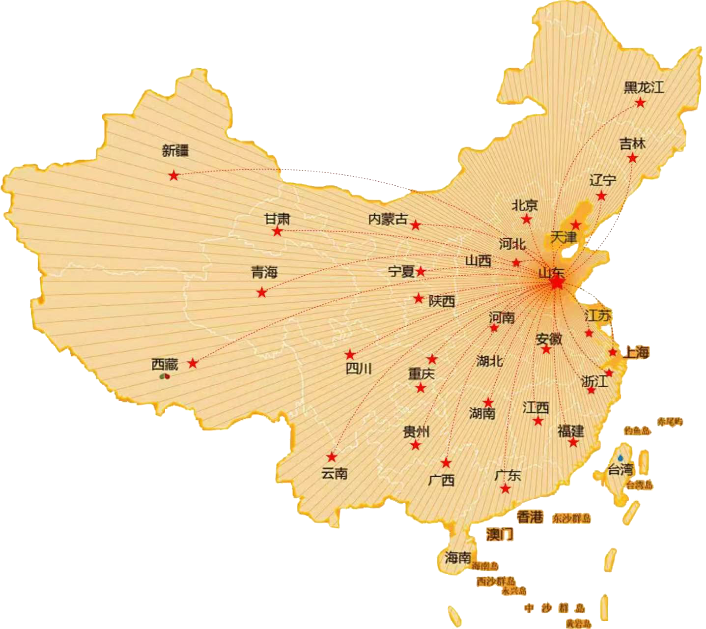门店分布地图